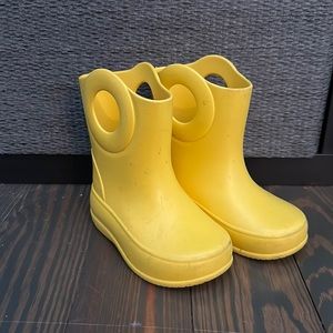 Okabashi Toddler Kendall Rain Boots, Yellow